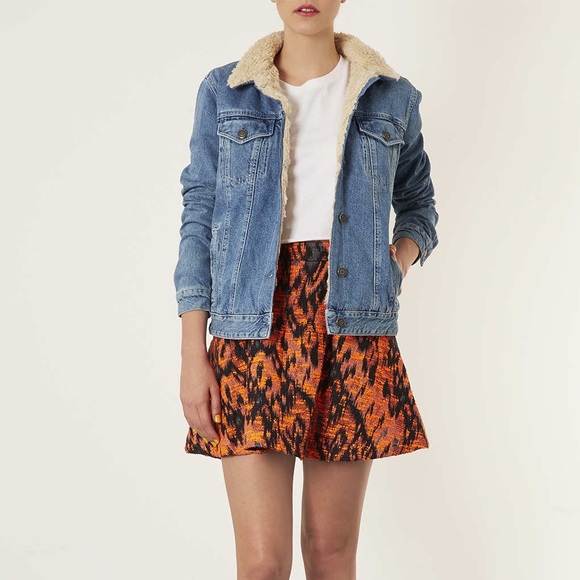 100% high quality new arrivals exclusive shoes Topshop Jackets & Coats | Moto Fleece Lined Denim Jacket Us 10 New ... 100% high quality new arrivals exclusive shoes Topshop Jackets & Coats | Moto Fleece Lined Denim Jacket Us 10 New ...